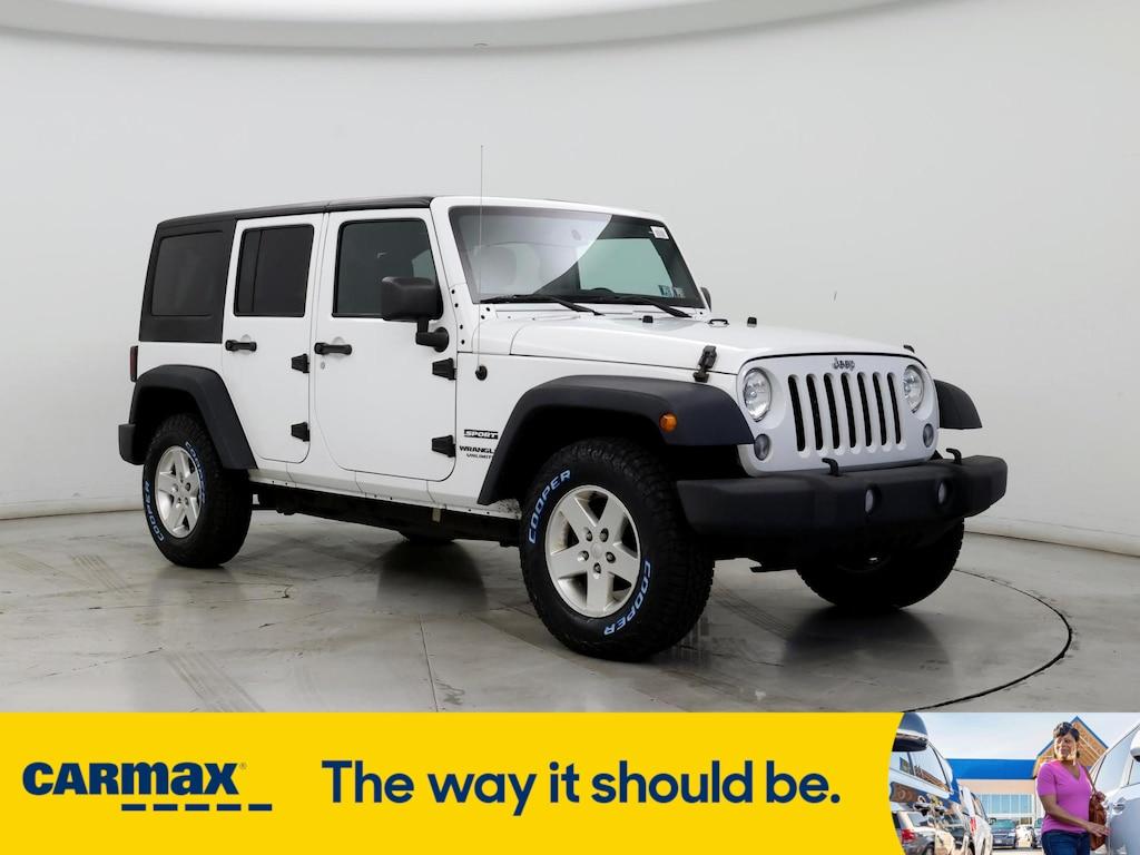 used 2014 Jeep Wrangler car, priced at $17,998