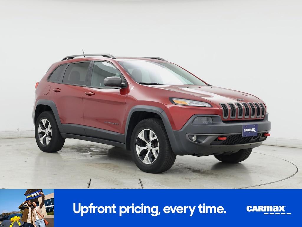 used 2014 Jeep Cherokee car, priced at $16,998