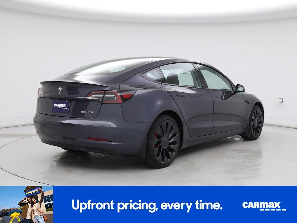 used 2023 Tesla Model 3 car, priced at $35,998