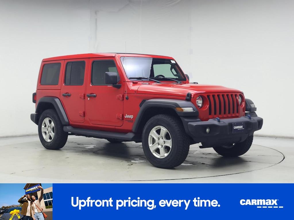 used 2021 Jeep Wrangler car, priced at $23,998