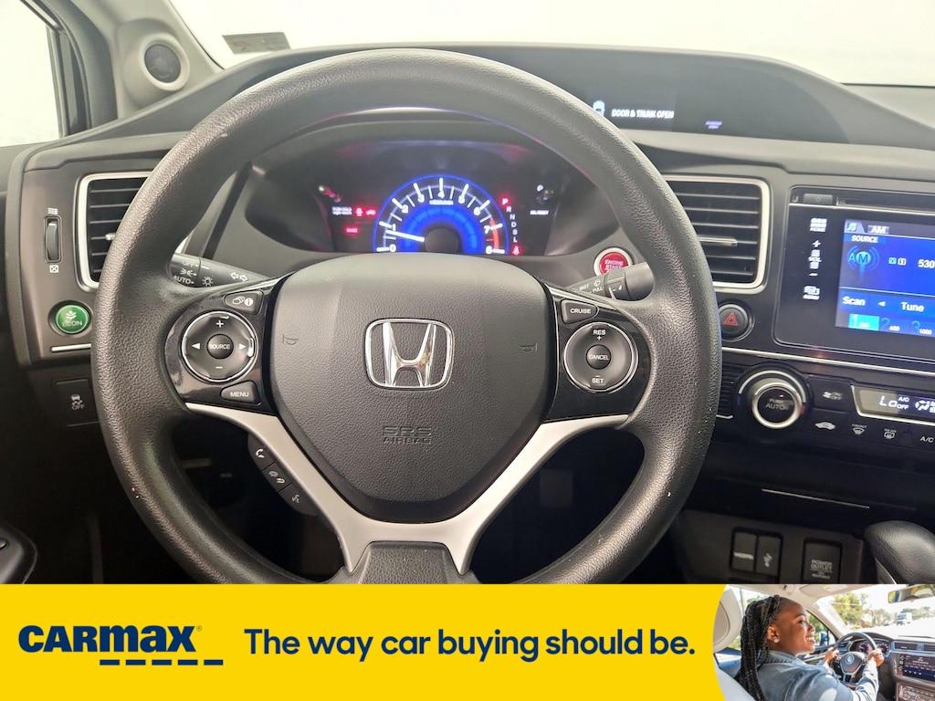 used 2015 Honda Civic car, priced at $15,998