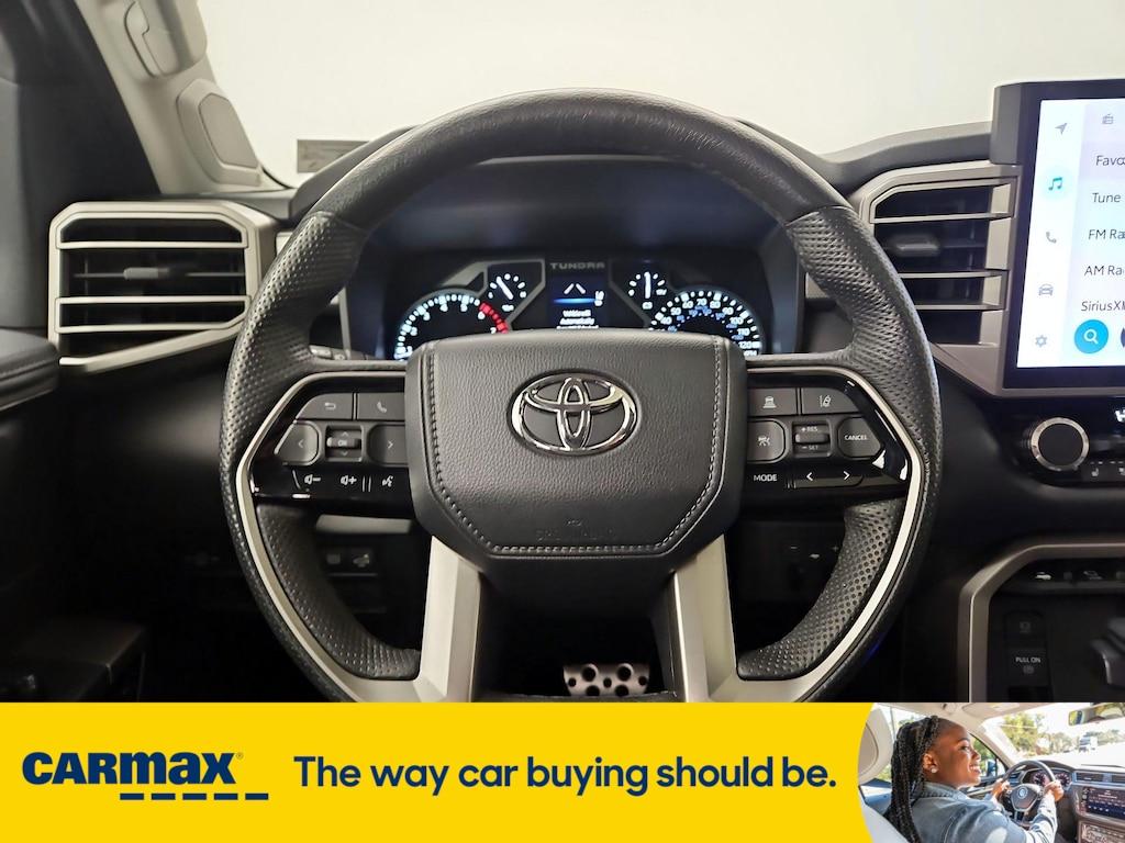 used 2022 Toyota Tundra car, priced at $46,998