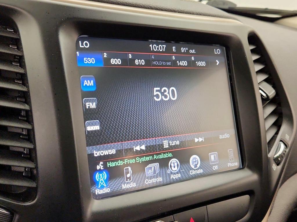 used 2017 Jeep Cherokee car, priced at $16,998