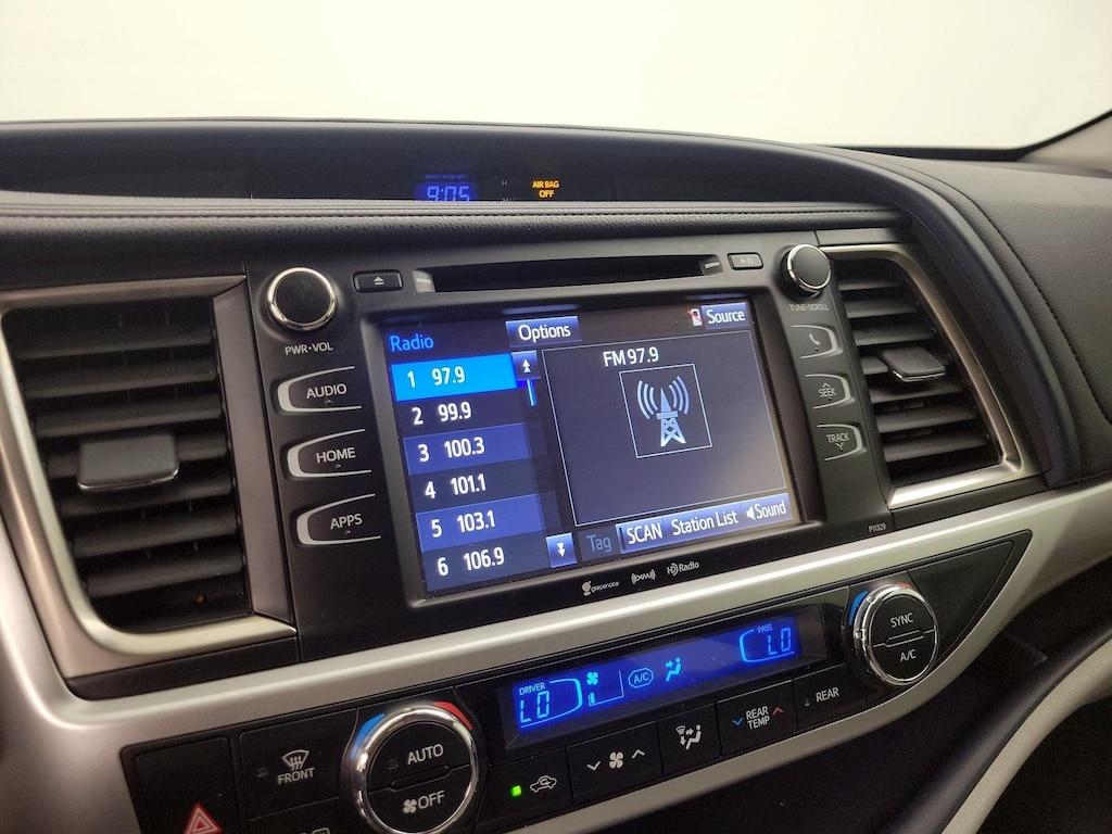 used 2017 Toyota Highlander car, priced at $20,998