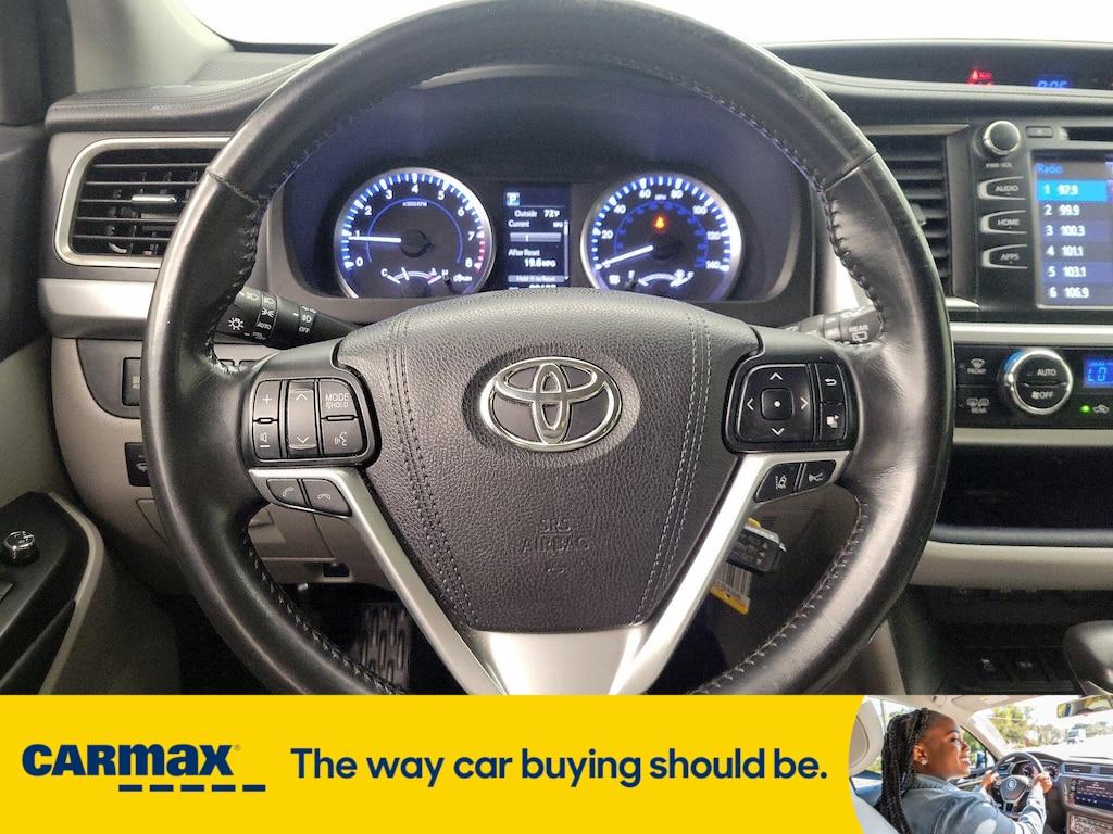 used 2017 Toyota Highlander car, priced at $20,998