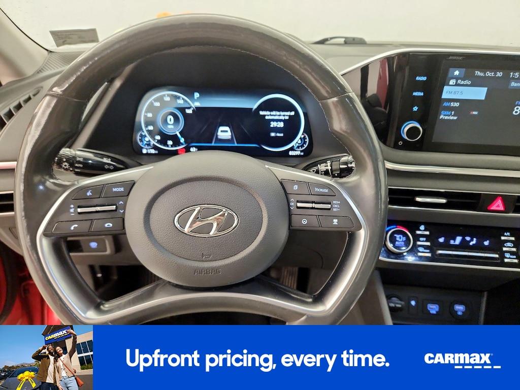used 2020 Hyundai Sonata car, priced at $18,998