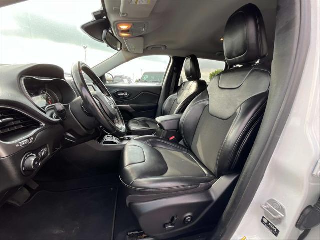 used 2021 Jeep Cherokee car, priced at $19,432
