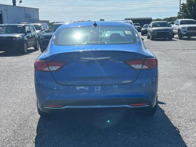 used 2015 Chrysler 200 car, priced at $12,835