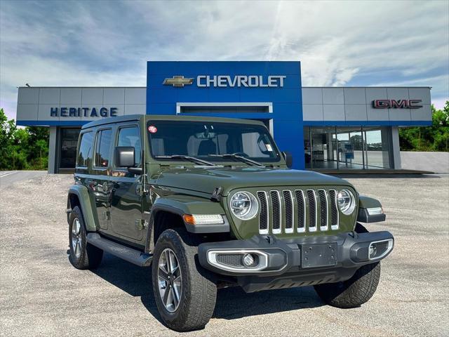 used 2020 Jeep Wrangler Unlimited car, priced at $31,783