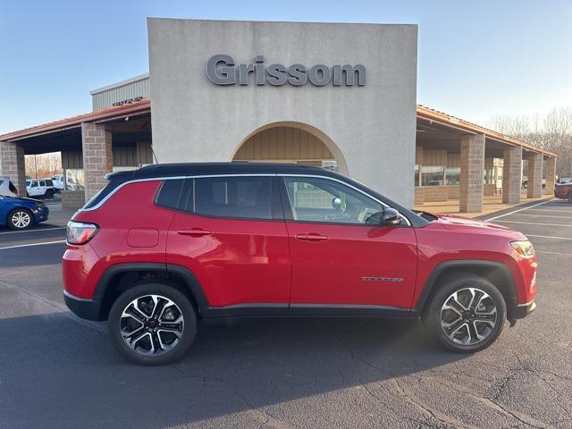 used 2023 Jeep Compass car, priced at $21,555