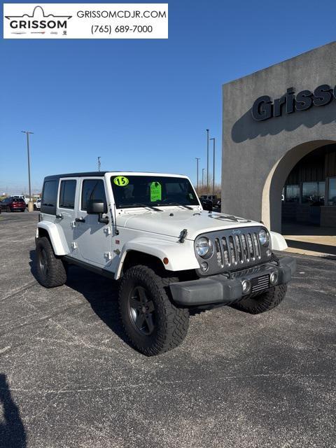 used 2015 Jeep Wrangler Unlimited car, priced at $18,714