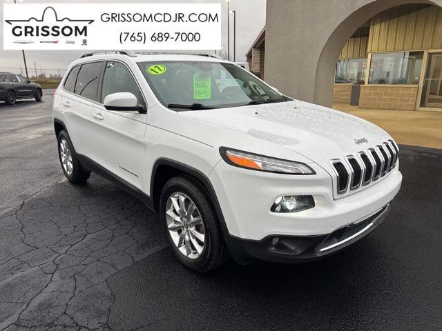 used 2017 Jeep Cherokee car, priced at $12,329