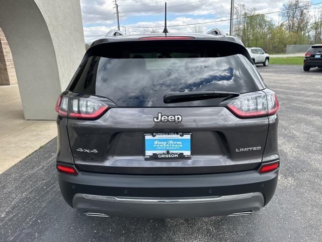 used 2021 Jeep Cherokee car, priced at $25,973