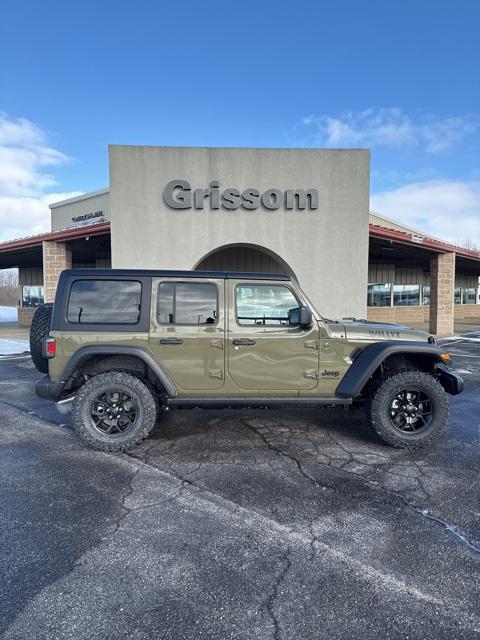 new 2025 Jeep Wrangler car, priced at $50,550