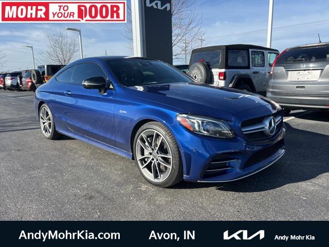 used 2019 Mercedes-Benz AMG C 43 car, priced at $40,500