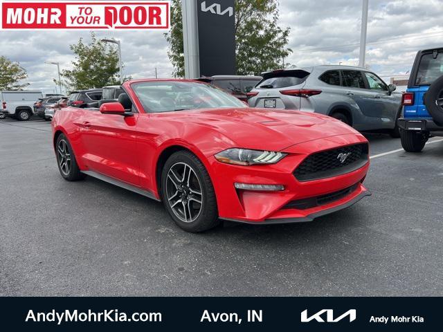 used 2022 Ford Mustang car, priced at $23,729