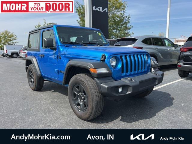 used 2022 Jeep Wrangler car, priced at $27,789