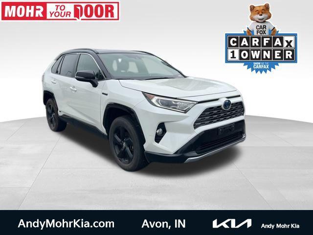 used 2019 Toyota RAV4 Hybrid car, priced at $30,000