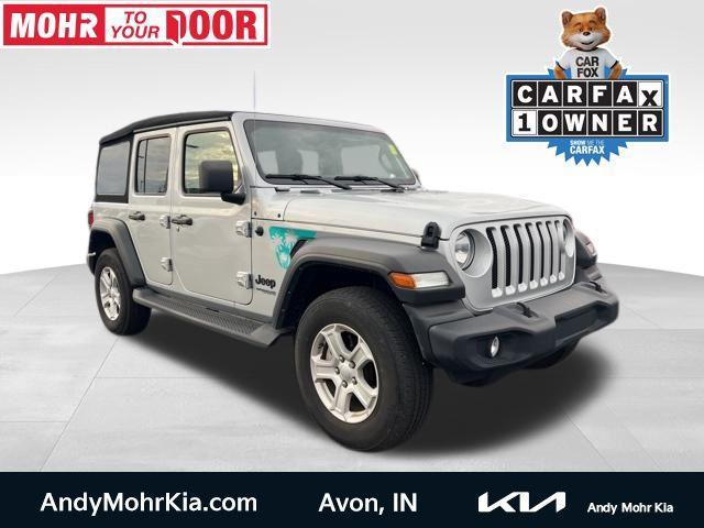 used 2022 Jeep Wrangler Unlimited car, priced at $27,989