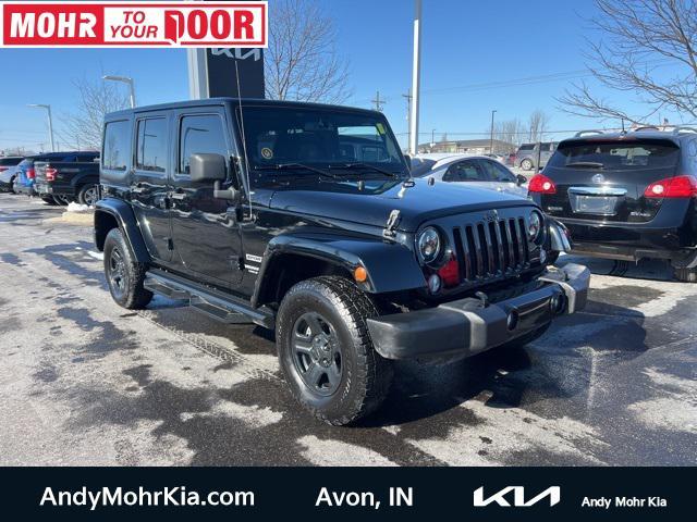 used 2014 Jeep Wrangler Unlimited car, priced at $17,744