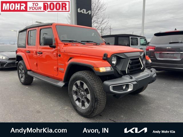 used 2018 Jeep Wrangler Unlimited car, priced at $25,668