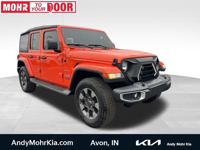 used 2018 Jeep Wrangler Unlimited car, priced at $24,492