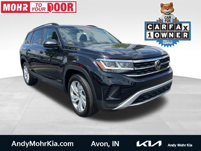used 2021 Volkswagen Atlas car, priced at $25,863