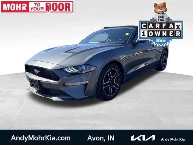 used 2022 Ford Mustang car, priced at $21,517