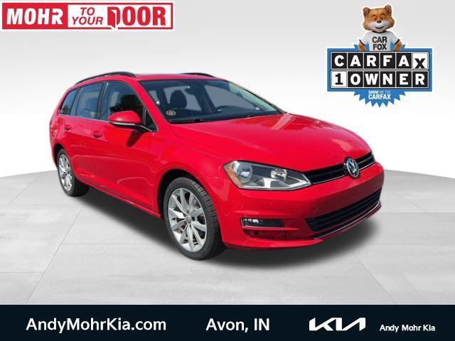used 2017 Volkswagen Golf SportWagen car, priced at $13,500