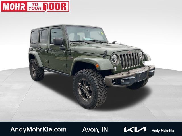 used 2016 Jeep Wrangler Unlimited car, priced at $19,367