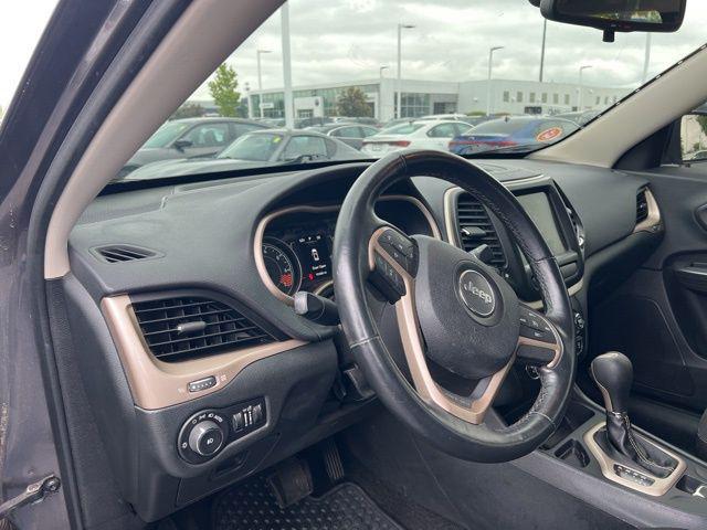 used 2015 Jeep Cherokee car, priced at $9,673