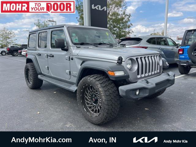 used 2018 Jeep Wrangler Unlimited car, priced at $28,500