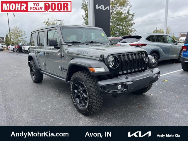 used 2021 Jeep Wrangler car, priced at $32,500