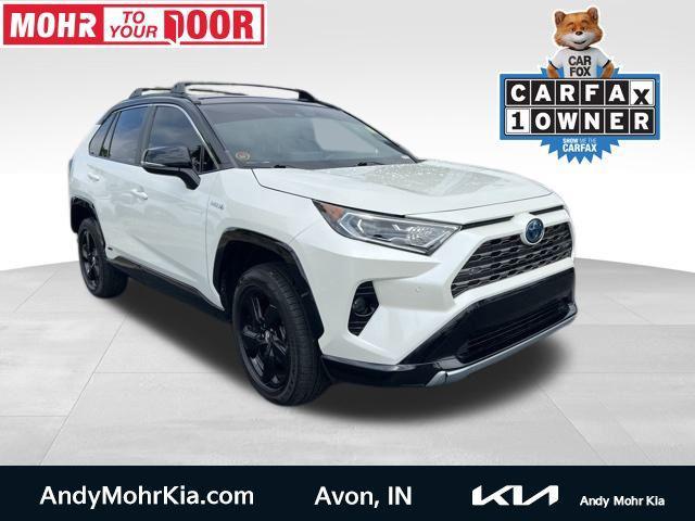 used 2020 Toyota RAV4 Hybrid car, priced at $29,100