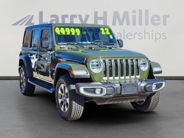 used 2022 Jeep Wrangler Unlimited car, priced at $37,995