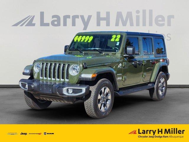 used 2022 Jeep Wrangler Unlimited car, priced at $37,995