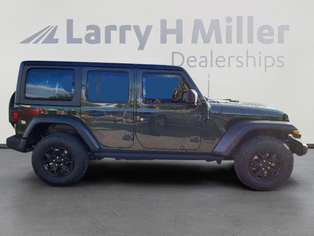 used 2022 Jeep Wrangler Unlimited car, priced at $36,995