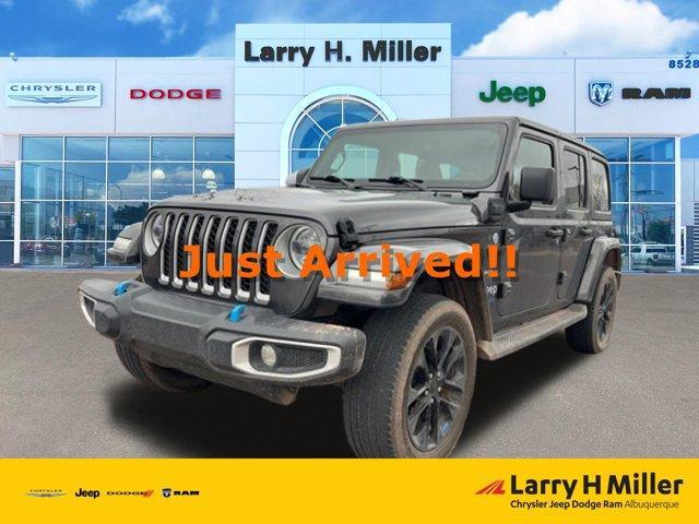 used 2022 Jeep Wrangler Unlimited 4xe car, priced at $37,403