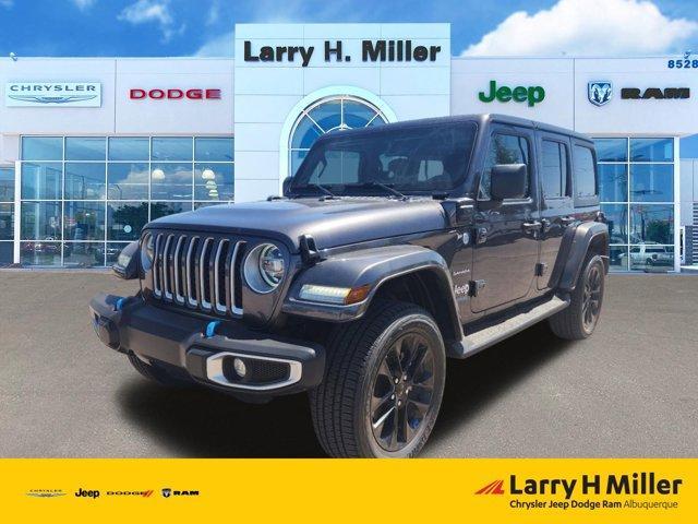 used 2022 Jeep Wrangler Unlimited 4xe car, priced at $35,588