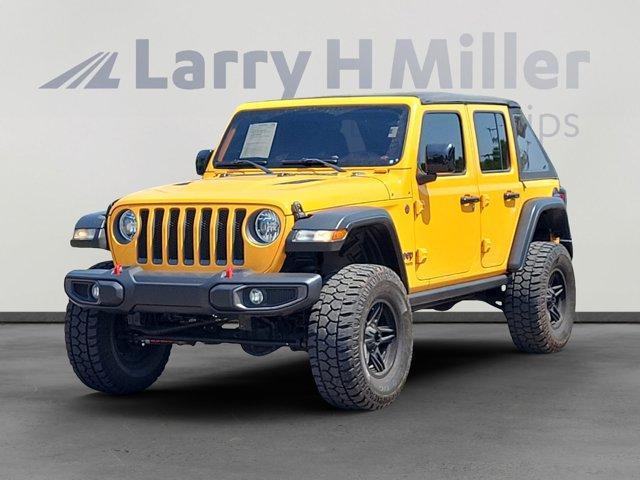 used 2021 Jeep Wrangler Unlimited car, priced at $34,816