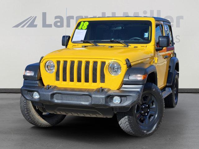 used 2018 Jeep Wrangler car, priced at $24,997