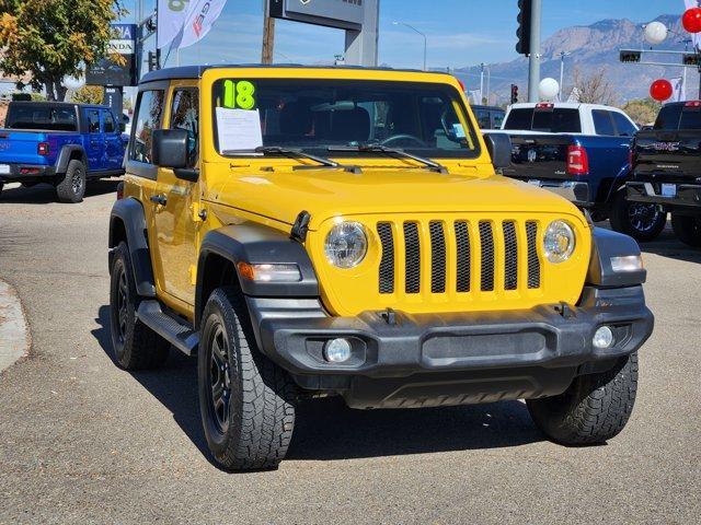 used 2018 Jeep Wrangler car, priced at $24,997