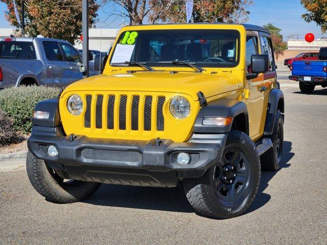 used 2018 Jeep Wrangler car, priced at $24,997