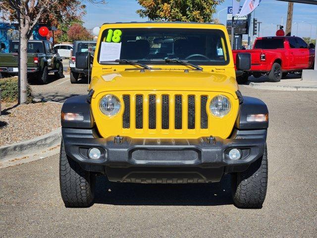 used 2018 Jeep Wrangler car, priced at $24,997