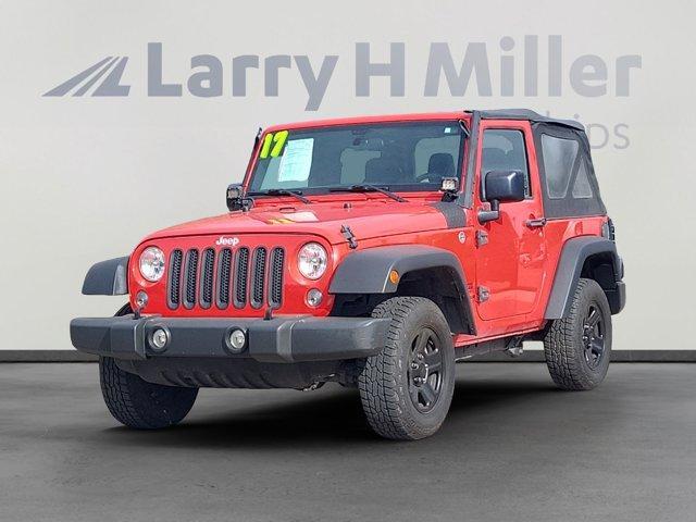 used 2017 Jeep Wrangler car, priced at $19,417