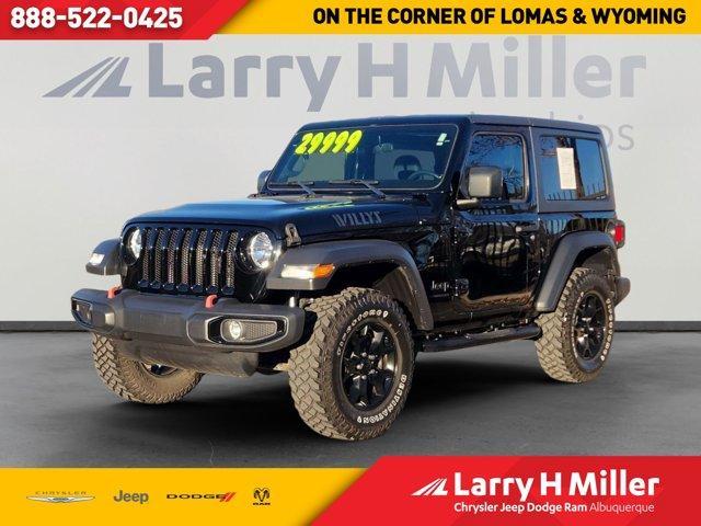 used 2020 Jeep Wrangler car, priced at $28,995