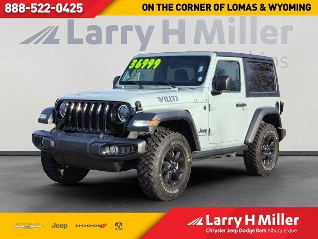 used 2023 Jeep Wrangler car, priced at $33,495