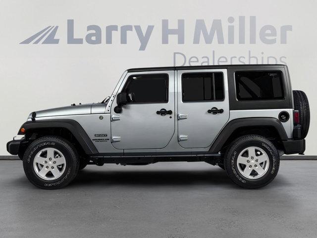 used 2017 Jeep Wrangler Unlimited car, priced at $23,999