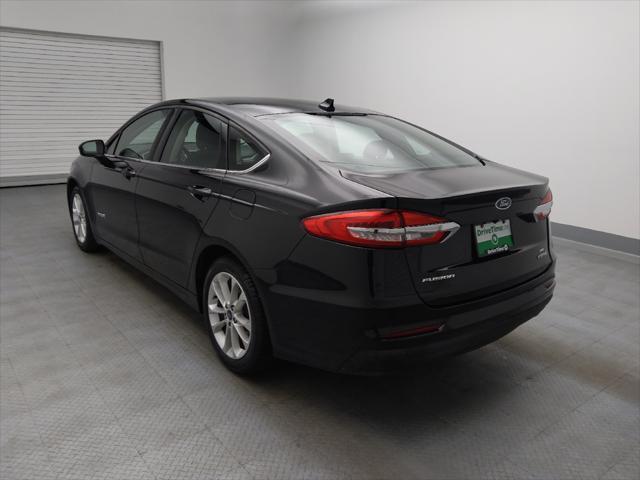 used 2019 Ford Fusion Hybrid car, priced at $20,095