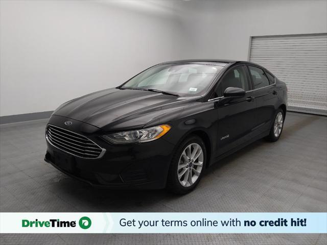 used 2019 Ford Fusion Hybrid car, priced at $20,095